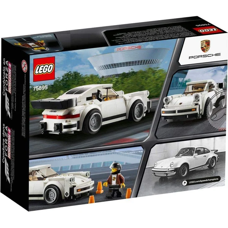 LEGO Speed Champions 75895 '1974 Porsche 911 Turbo 3.0', 180 Teile, ab 7 Jahren – Bild 5