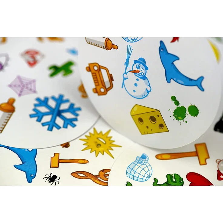 Asmodee Dobble, Familienspiel, Reaktionsspiel, Deutsch – Bild 4