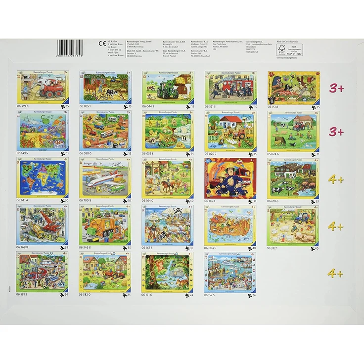 Ravensburger Rahmenpuzzle 40 Teile Auf dem Pferdehof – Bild 2