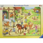 Ravensburger Rahmenpuzzle 40 Teile Auf dem Pferdehof - Preisvergleich