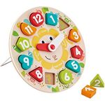 Hape E1622 Steckpuzzle Uhr