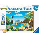 Ravensburger – 12840 – Puzzle attrapez-Les alle Pokémon 200 Teile