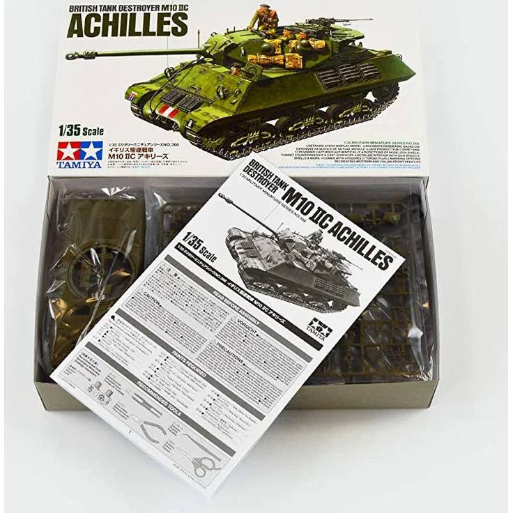 Tamiya 1:35 Britischer Panzer Zerstörer M10 IIC 35366 Modellbausatz 300035366 – Bild 2