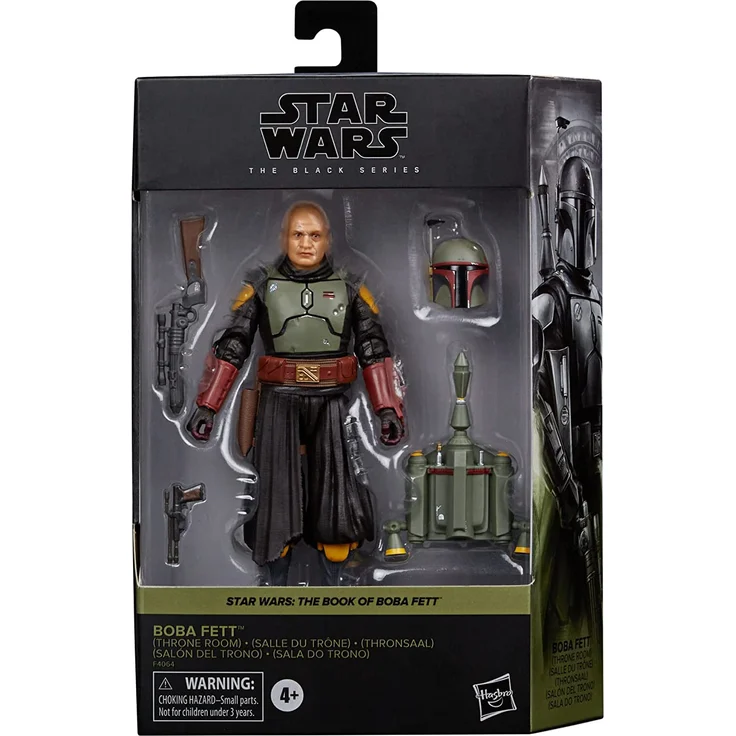Star Wars The Black Series 6 Inch Deluxe Figure Boba Fett (Throne Room) – Bild 3