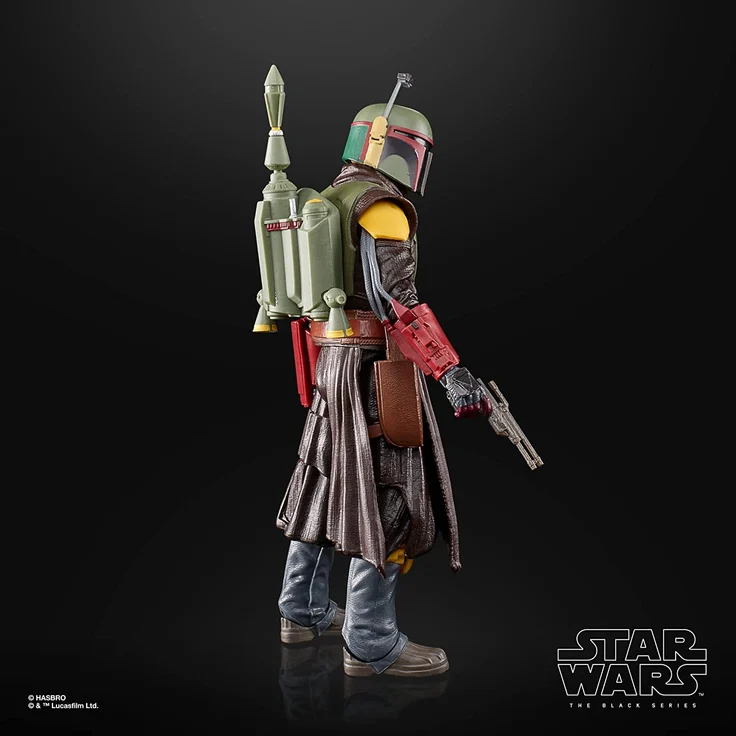 Star Wars The Black Series 6 Inch Deluxe Figure Boba Fett (Throne Room) – Bild 4