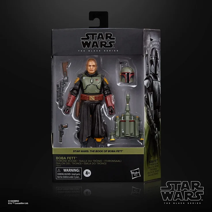 Star Wars The Black Series 6 Inch Deluxe Figure Boba Fett (Throne Room) – Bild 8