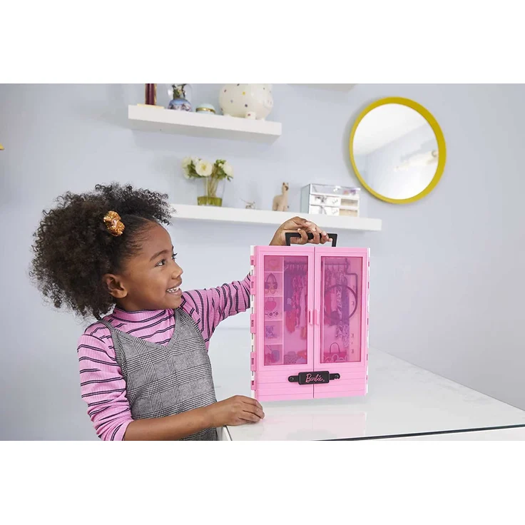 Mattel - Barbie Fashionistas -Traum-Kleiderschrank - Preisvergleich – Bild 2