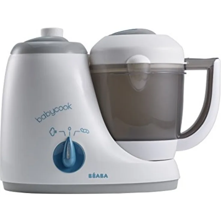 Béaba - Babynahrungszubereiter Babycook® Original,grau/Blau