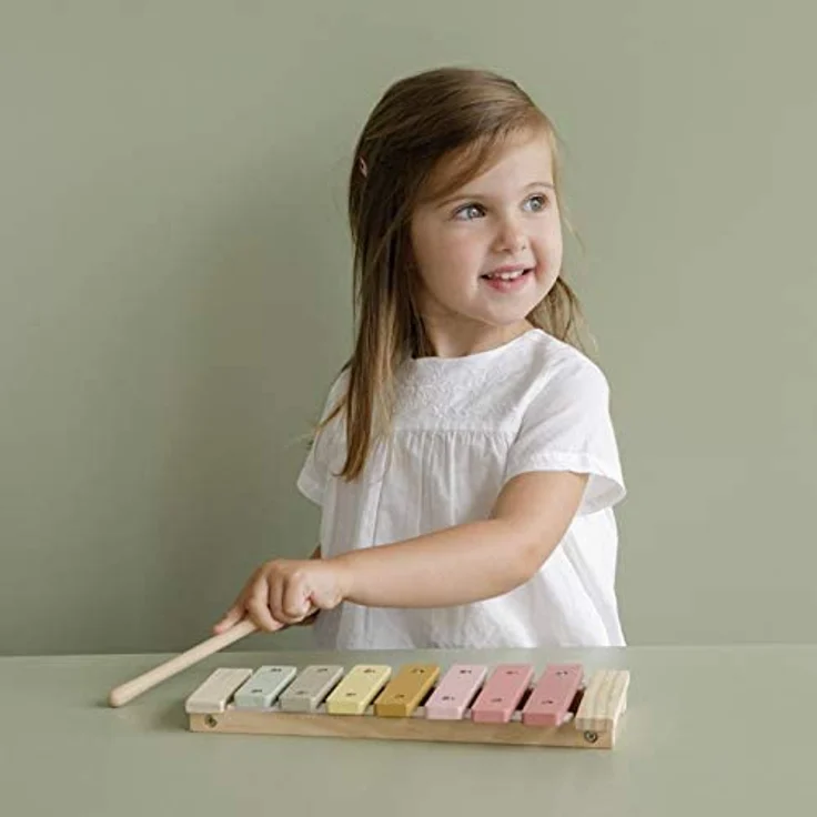 Little Dutch Holz Xylophon Pink Rosa – Bild 2