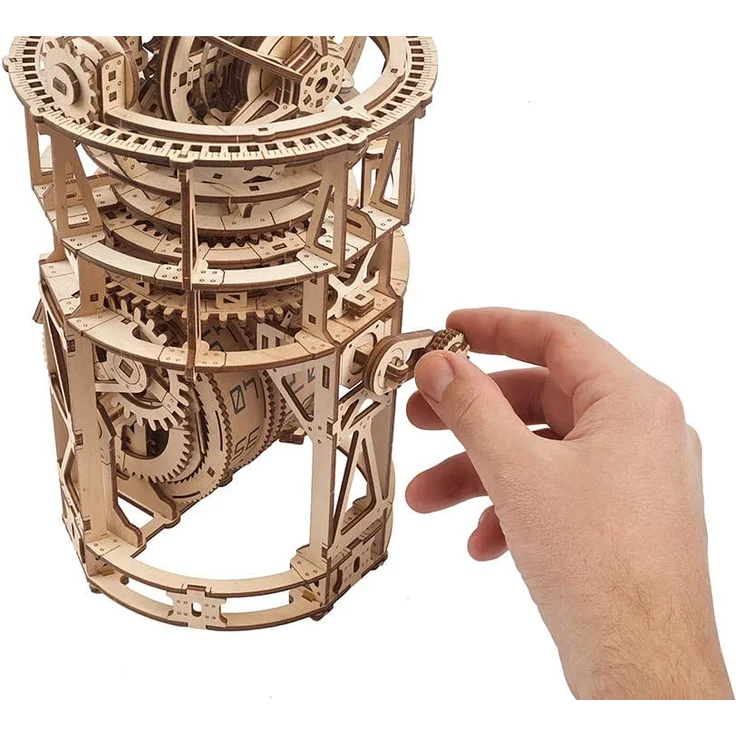 Ugears Tourbillon-Tischuhr Sternengucker – Bild 4