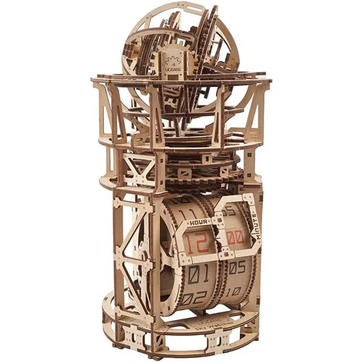Ugears Tourbillon-Tischuhr Sternengucker – Bild 3