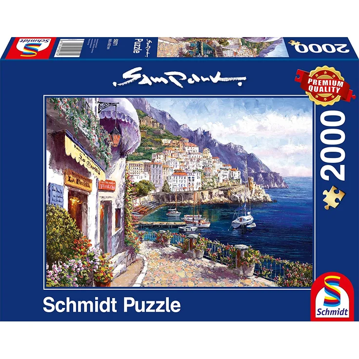Schmidt Spiele 59271 - Sam Park, Amalfi am Nachmittag, 2000 Teile