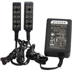 Kahlert Licht 60976 Ruhe-/Flackerlichttrafo für Puppenstuben und Weihnachtskrippen, schwarz