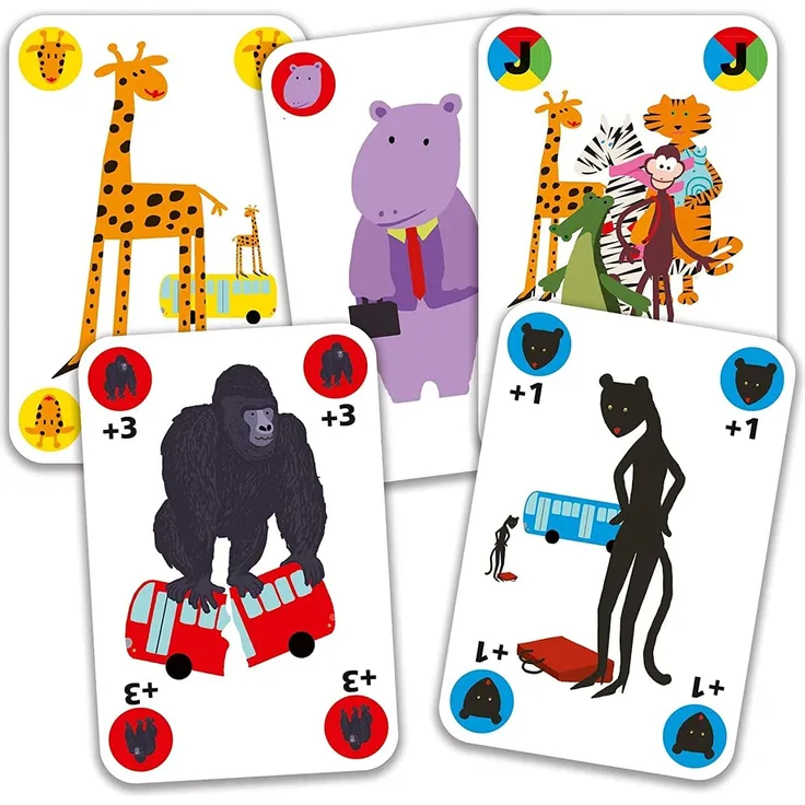 Djeco Gorilla Card Game by by