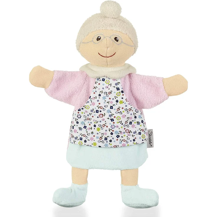 Sterntaler Handpuppe Oma, Ideal für Puppentheater und Rollenspiele, 26 x 21 x 8 cm, Mehrfarbig – Bild 1