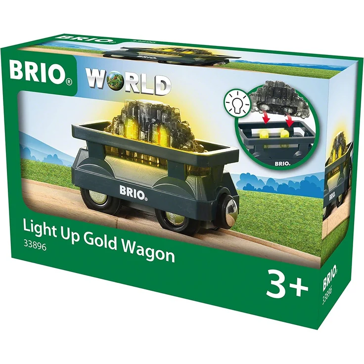 BRIO Bahn 33896 - Goldwaggon mit Licht - Preisvergleich – Bild 5