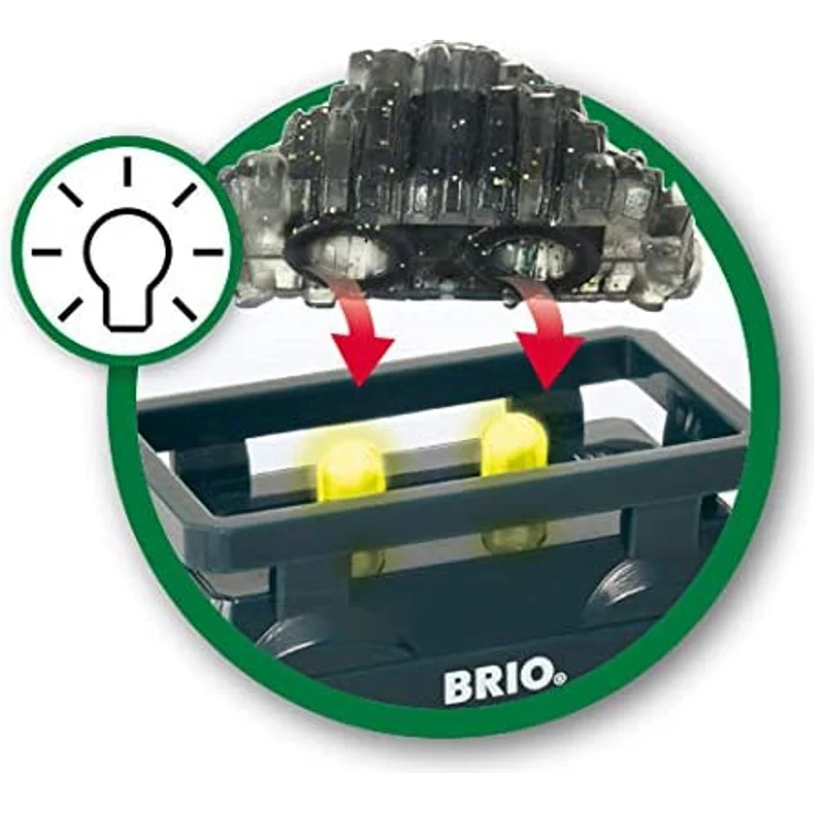 BRIO Bahn 33896 - Goldwaggon mit Licht - Preisvergleich – Bild 8