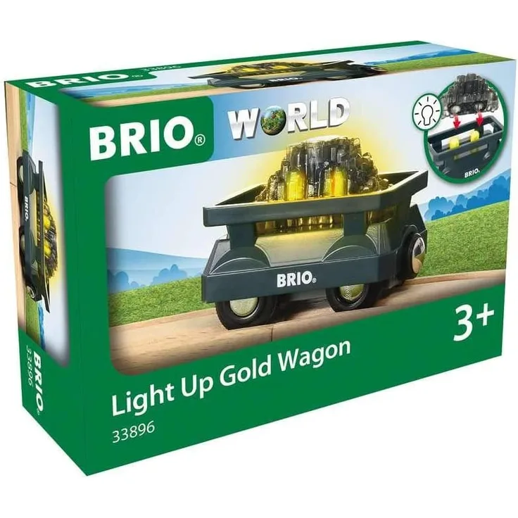 BRIO Bahn 33896 - Goldwaggon mit Licht - Preisvergleich