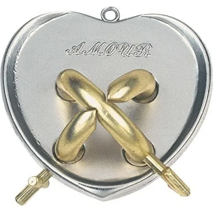 Bartl Huzzle Cast Amour - Hochwertiges Metall-Puzzle