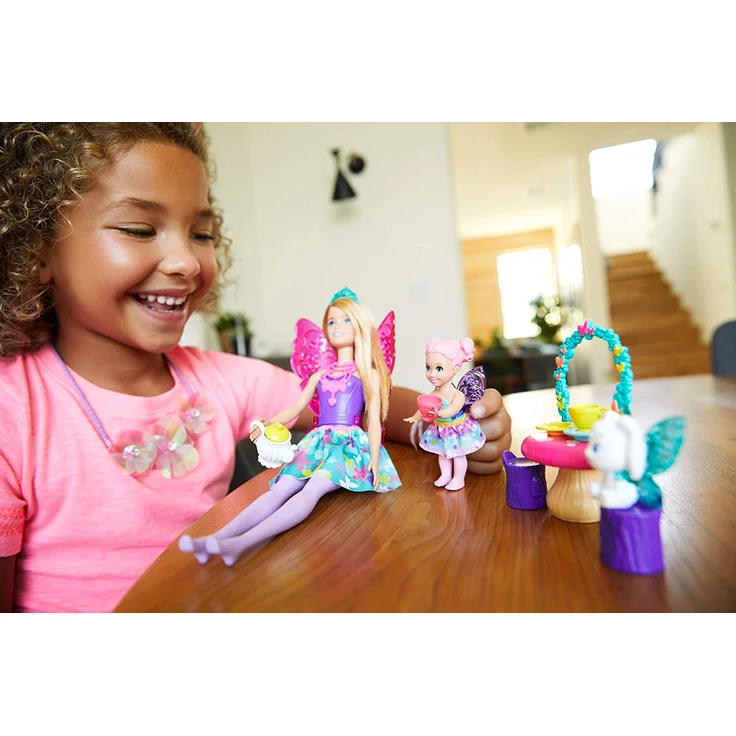 Barbie GJK50 - Dreamtopia Teeparty Spielset, Puppe und Zubehör, Spielzeug ab 3 Jahren – Bild 2