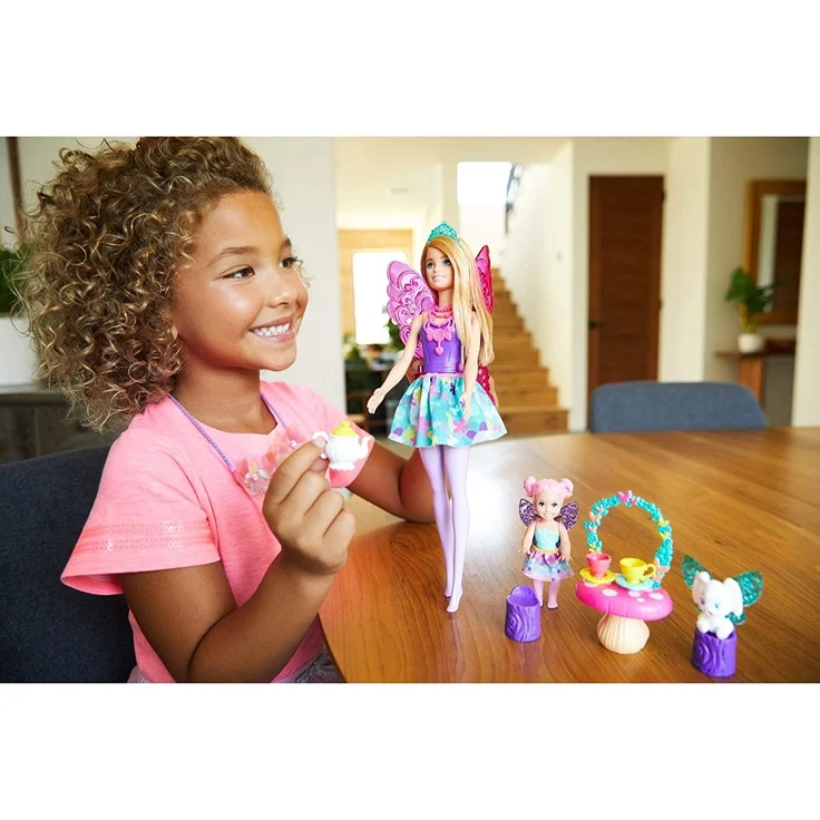 Barbie GJK50 - Dreamtopia Teeparty Spielset, Puppe und Zubehör, Spielzeug ab 3 Jahren – Bild 8