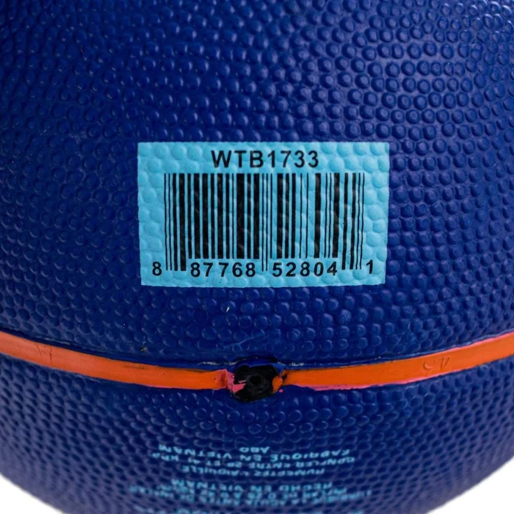 Wilson Unisex-Adult FIBA 3X3 MINI RUBBER BASKETBALL BROWN, – Bild 4
