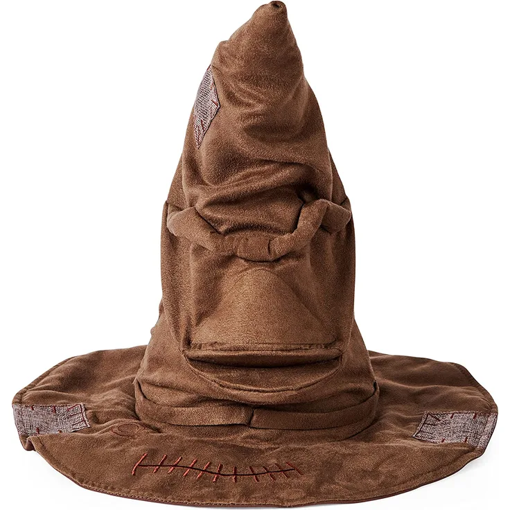 Wizarding World 6061830, Talking with Phrases, Kids Toys for Ages 5 and up, Sprechender Sorting Hat mit 15 Sätzen für Harry Potter Pretend Play, Kinderspielzeug ab 5 Jahren