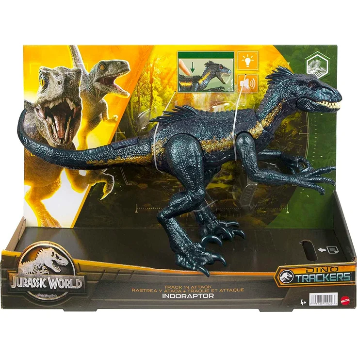 Mattel - Jurassic World Track 'N Attack Indoraptor (SIOC) – Bild 6