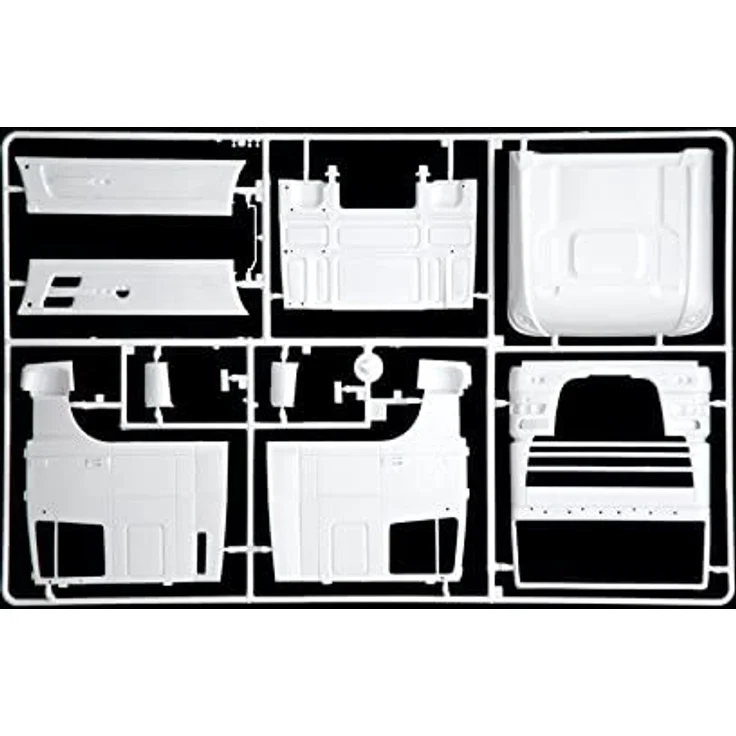 Italeri 3917 DAF XF 105 Smoky Jr. – 1:24 LKW Modell, Zugmaschine mit Airbrush, 245 mm Langer Showtruck, Modellbau, Bausatz, detailgetreu – Bild 4