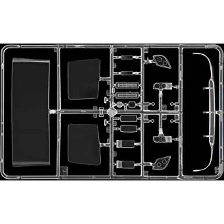 Italeri 3917 DAF XF 105 Smoky Jr. – 1:24 LKW Modell, Zugmaschine mit Airbrush, 245 mm Langer Showtruck, Modellbau, Bausatz, detailgetreu – Bild 12