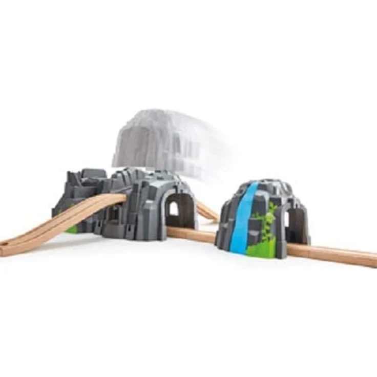Hape E3739 Tunnelkombination mit Licht & Sound Eisenbahn-Zubehör, Mehrfarbig – Bild 3