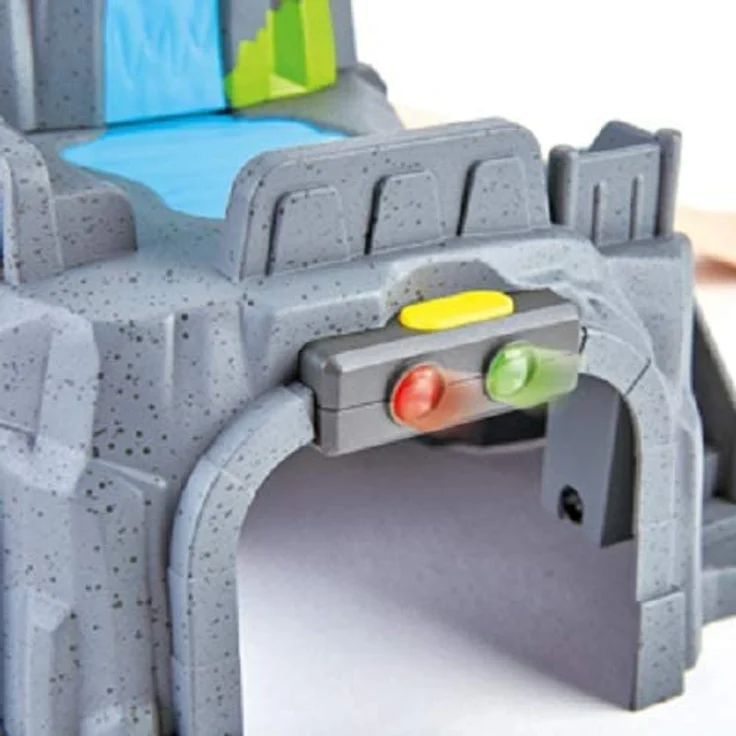 Hape E3739 Tunnelkombination mit Licht & Sound Eisenbahn-Zubehör, Mehrfarbig – Bild 5