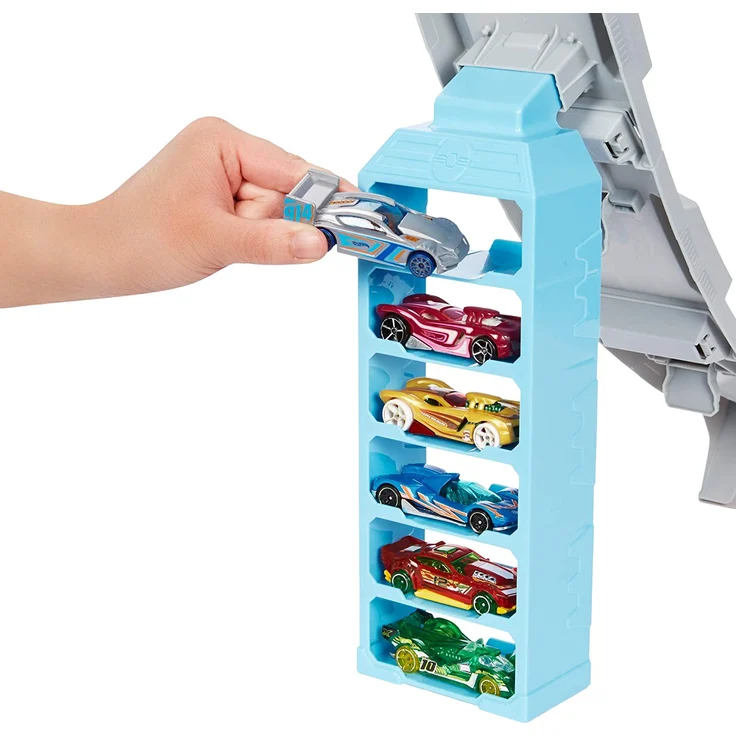 Hot Wheels GBF83 - Hill Climb Championship Trackset Rampe und Rennbahn inkl. 1 Spielzeugauto, Spielzeug ab 4 Jahren – Bild 3