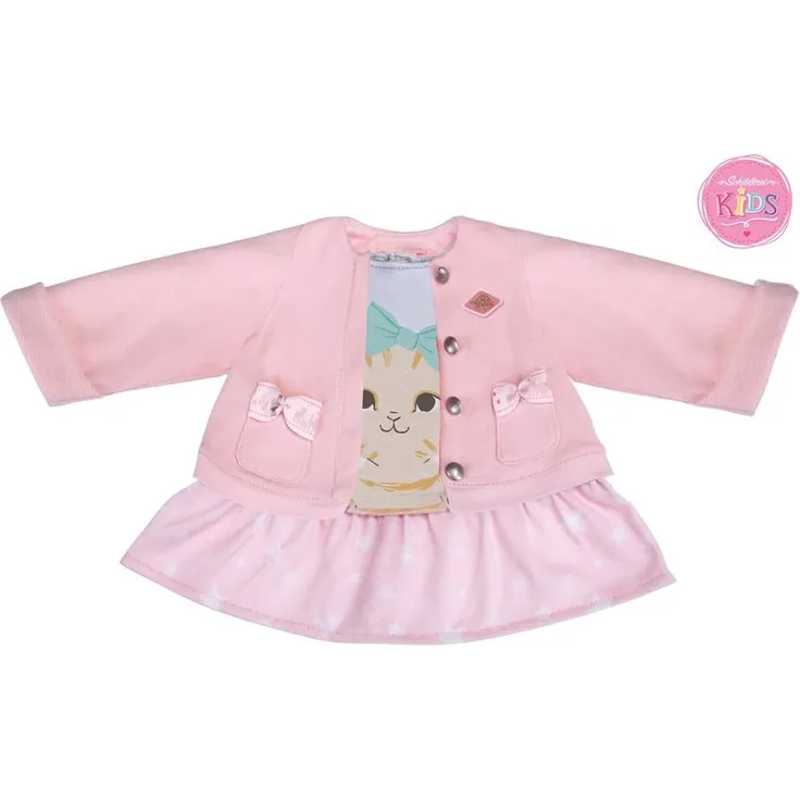 Schildkröt 651400026 - Kids 2 in 1 Kleid mit Jacke Kätzchen,  bis 43 cm