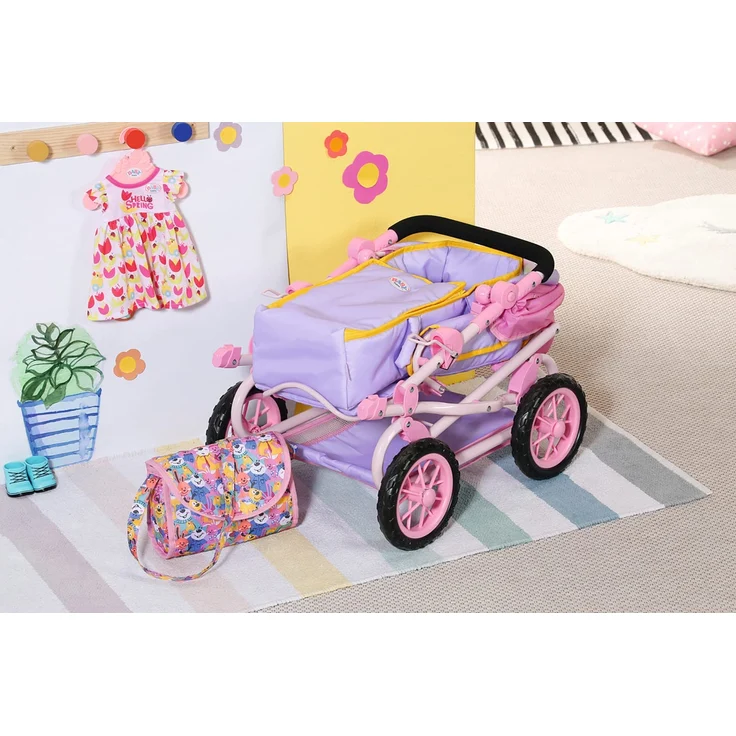 Zapf - Baby Born - Deluxe Pram - Puppenwagen – Bild 5