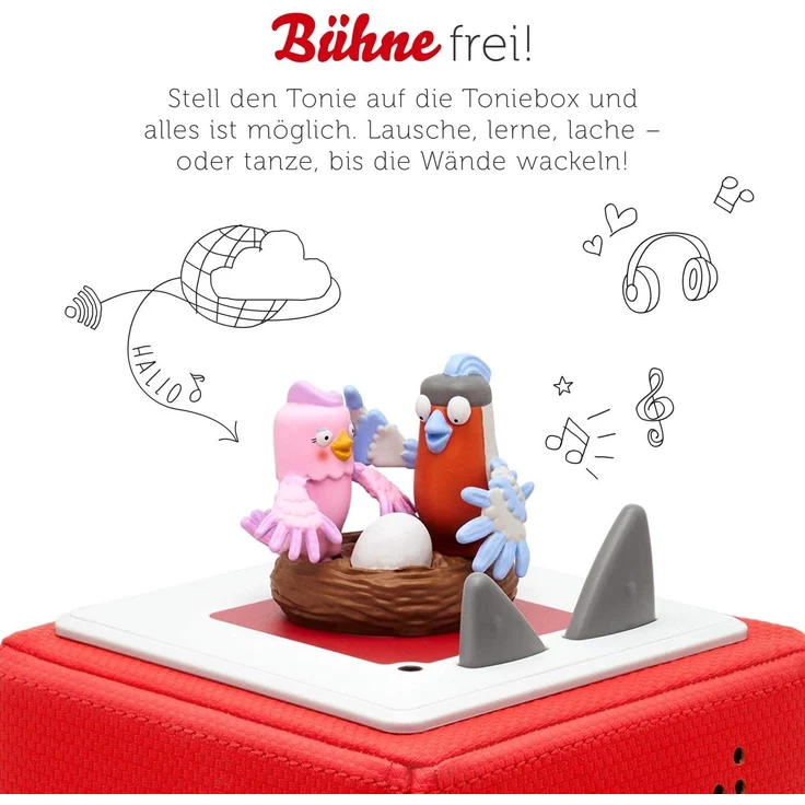 Tonies Rolf Zuckowski 'Rolfs neue Vogelhochzeit', Hörfigur mit 36 Minuten Spielzeit, ab 3 Jahren – Bild 4