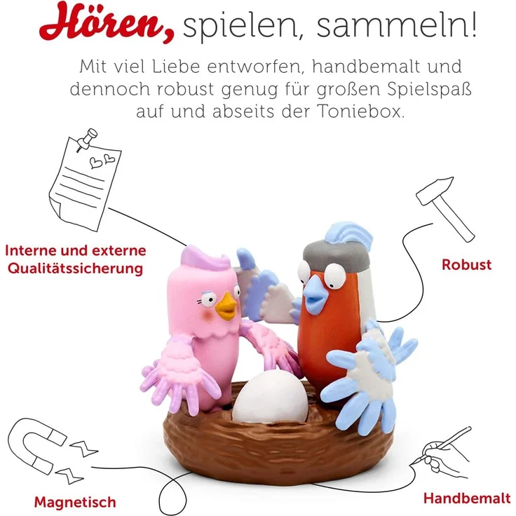 Tonies Rolf Zuckowski 'Rolfs neue Vogelhochzeit', Hörfigur mit 36 Minuten Spielzeit, ab 3 Jahren – Bild 5