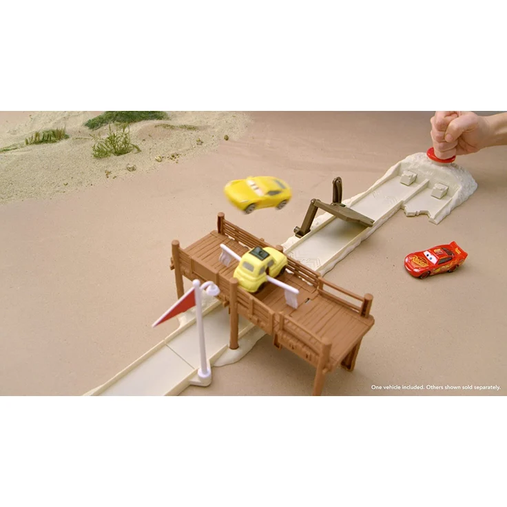 Disney Pixar Cars DVT47 - Disney Cars 3 Fireball Beach Renntraining Spielset – Bild 9