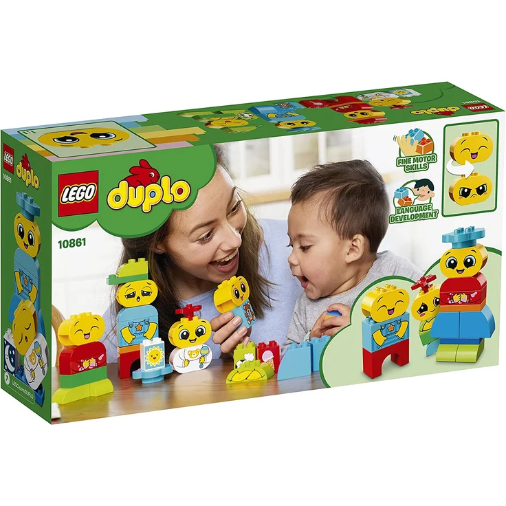 LEGO Duplo 10861 - Meine ersten Emotionen, Gefühle erklären, Große Steine – Bild 10