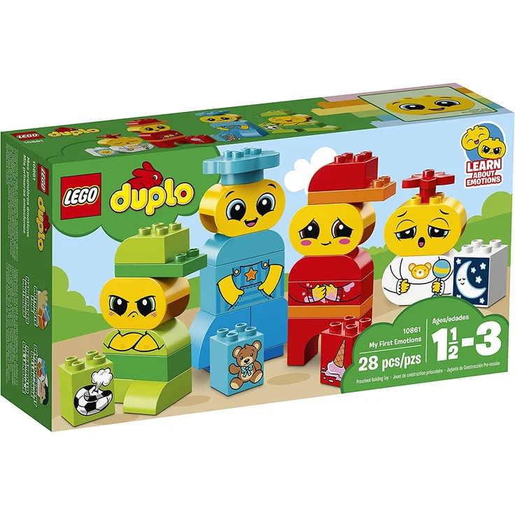 LEGO Duplo 10861 - Meine ersten Emotionen, Gefühle erklären, Große Steine – Bild 1