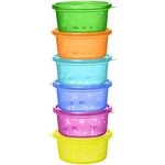 NIP Snackbox für Kleinkinder und Babys, mit niedlichem Motiv, BPA-frei, Made in Germany, 300ml Füllmenge, 6er Set