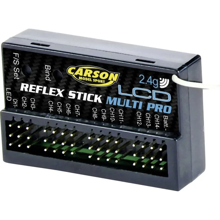 Carson 500501544 Empfäng. Reflex Stick Multi Pro LCD 2.4G - Preisvergleich