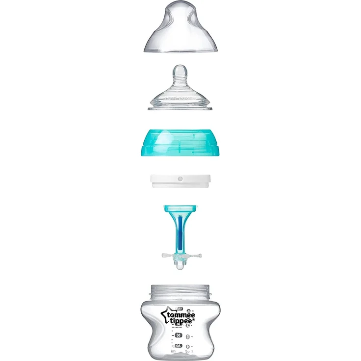 Tommee Tippee Babyflasche Advanced Anti-Kolik, Superweicher Sauger, 0+ Monate, 150ml – Bild 2