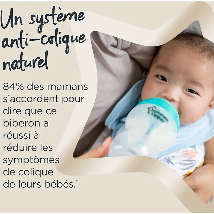 Tommee Tippee Babyflasche Advanced Anti-Kolik, Superweicher Sauger, 0+ Monate, 150ml – Bild 4