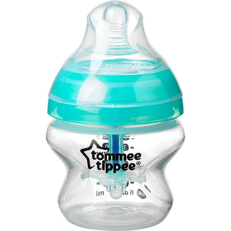 Tommee Tippee Babyflasche Advanced Anti-Kolik, Superweicher Sauger, 0+ Monate, 150ml