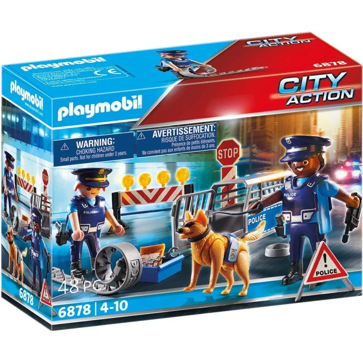Playmobil 6878 - City Action - Polizei-Straßensperre – Bild 1