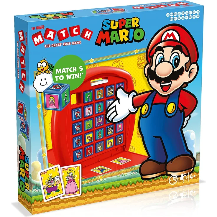 Winning Moves TOP Trumps Match - SUPER Mario - Gesellschaftsspiele - Preisvergleich