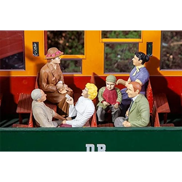 Pola 331502 6 sitzende Waggon-Reisende - Spur G - Neu - OVP