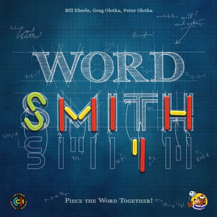 HG003E - WORDSMITH (EN), figure game, for 1-4 Player, from 10 Years (DE-Ausgabe)