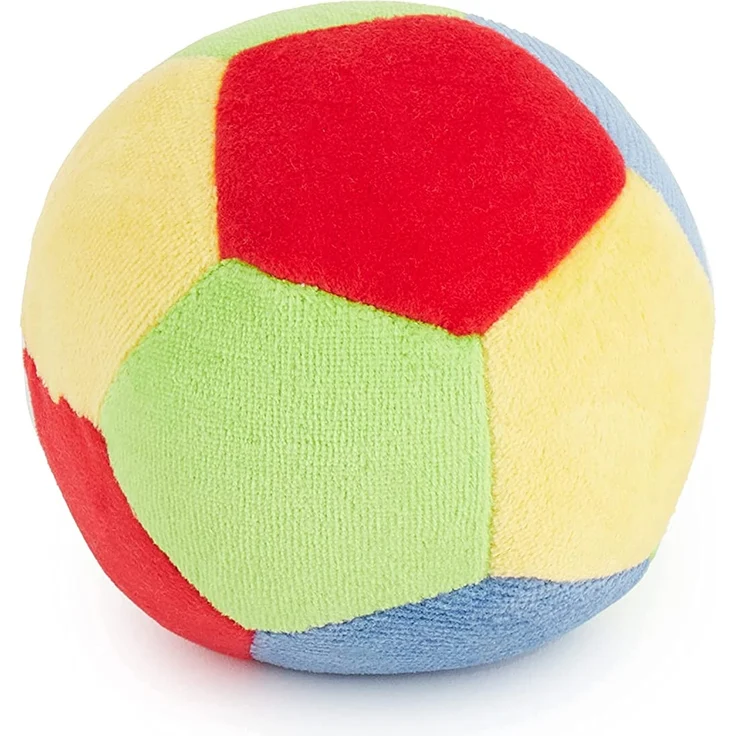 Bieco - Veloursball mit Rassel - Durchmesser ca. 11 cm (11001414) – Bild 2